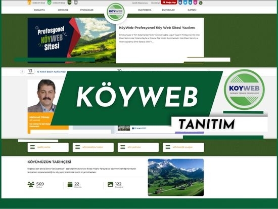 Köy Web Yazılımı ile Köyünüzü Tanıtın!